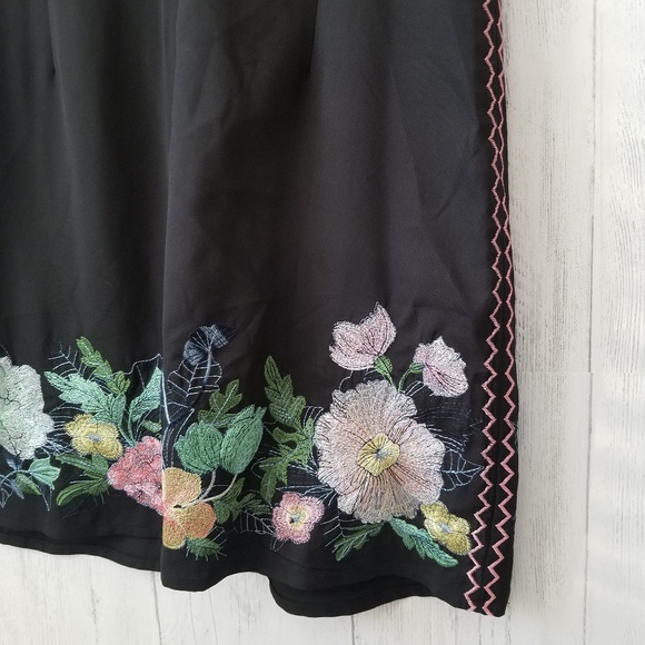 New Foxiedox Flora Embroidered Sheath Dress Sz 10 - Picture 3 of 8